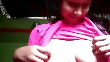Village Girlfriend showing Huge Boobs