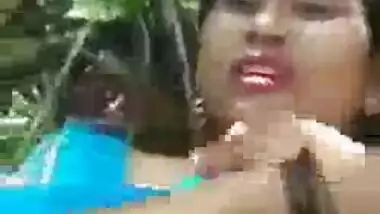 Desi village girl’s jungle hardcore sex video
