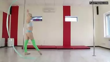 Dora Tornaszkova hot naked gymnastics