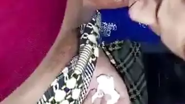 Devar gets an Indian blowjob from Bhabhi after his breakup