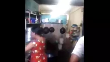 Indian bhabhi kitchen sex clips with sasurji