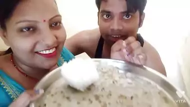 Cute smiling bhabhi boobs squeezed hard, pressed, grabbed & felt many times in vlog