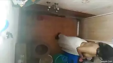 big boob next door indian bhabhi taking shower