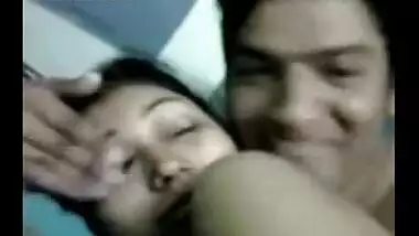 Indian Guy Enjoying His Girlfriend
