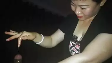Indian Man’s Cock Massage By Chinese Woman