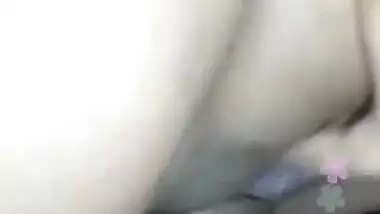Desi Wife ride recorded on mobile