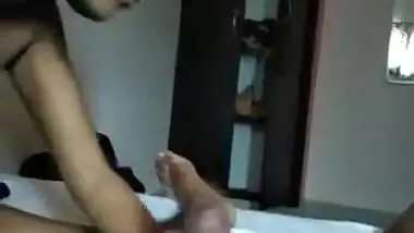 Dehati wife sucking cock of her husband