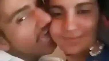 Pathani Couple Outdoor Kissing