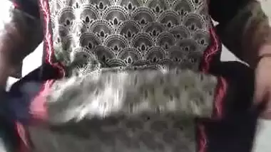 Desi beautiful bhabi showing her big boobs selfie cam video