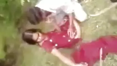 indian couple in forest gangbang