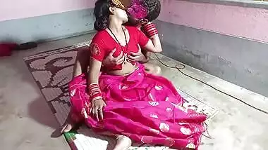 Newly-married Desi XXX wife rides her husband’s hard cock MMS