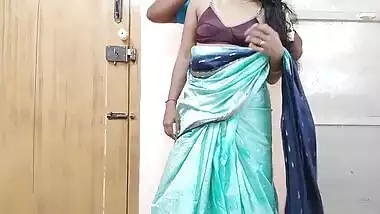 Desi Indian cheating wife getting drilled by her allies stepbrother