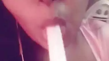 Horny busty girl masturbating her pussy on cam
