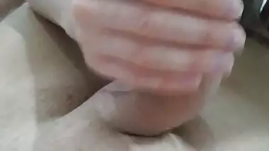 POV drooling morning handjob my STEPSISTER when PARENTS at home