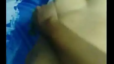 Married auntie’s saree removed & boobs exposed