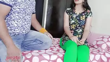 sexy indian teen maid sucked cock and take it in her pussy in Hindi audio