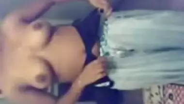 Bengali girl boobs massage by boyfriend