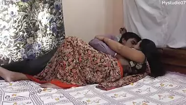 Indian sexy Bhabhi teaching her brother how to fucking !!! best sex with clear audio