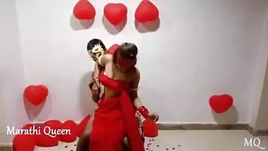 Puneri girl’s sexy bf bangs her hard on valentine’s day