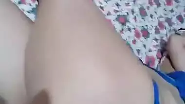 Desi newly married bhabhi showing her boobs, pussy and hot ass part 2
