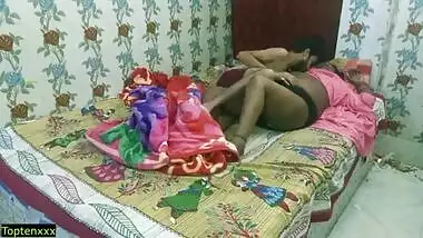 Indian hot Tamil Bhabhi XXX sex with teen boyfriend! All night hard sex!!