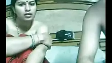 Desi web cam sex of a young and horny couple