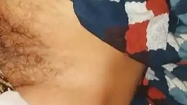 Indian home made POV with wife 
