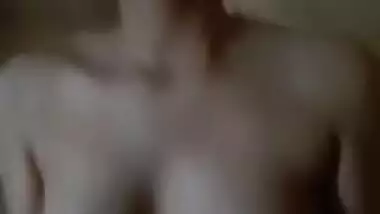 Indian Baddie Bounces on Nice White Cock