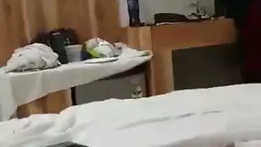 Two college girls enjoy lesbian sex before their lovers