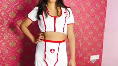 Indian nurse helping me to get my dick erection back