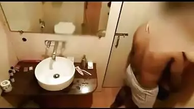 Indian Couple Bathroom Sex