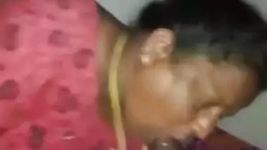 Tamil mom blowjob