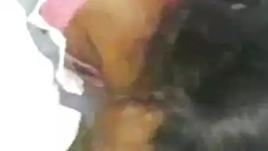 Hot Telugu randi sucking penis inside car
