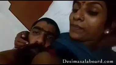 Licking And Sucking Married Tamil Bhabhi Boobs