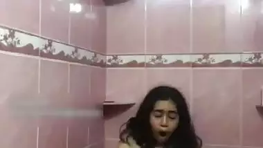 Bengali village girl moaning during fingering