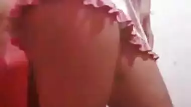 So Cute Curly Hair Sri Lankan Girl with a Great Ass Pleasing Her BF