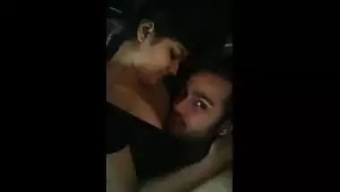 Large mangos Indian college girlfriend gets mounds sucked by boyfriend