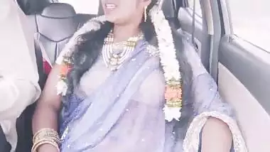 Indian car sex. Beautiful tourist aunty with driver. Telugu dirty talks.