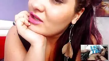 Skype Foot Fetish JOI with Sexy Latina