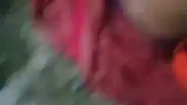 Village girl sex in jungle after tution