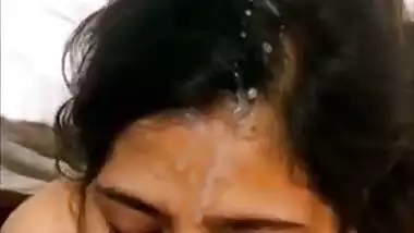 Indian Slut Takes a Facial