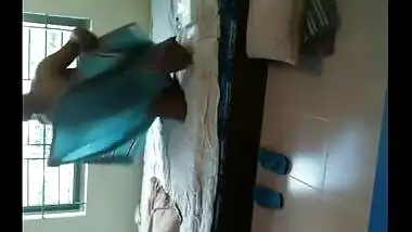Indian wife hidden cam home sex scandal with neighbor