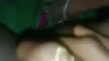 Naughty Bihari Bhabhi fingering pussy on bed