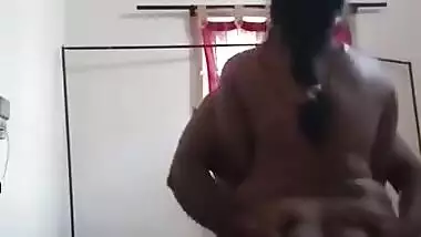 Exclusive- Desi Wife Romance And Standing Fuck
