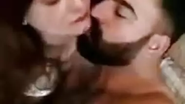 Desi couple Kissing