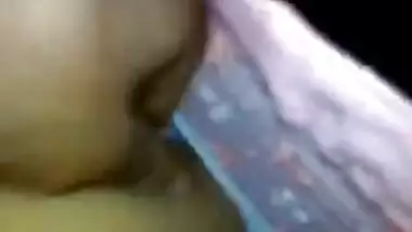 Playing with Indian GF's boobs while she talks...