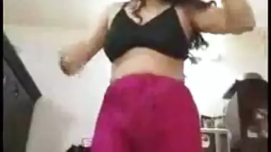 Sexy Selfie Video Of Cute Desi Girl Stripping And Posing
