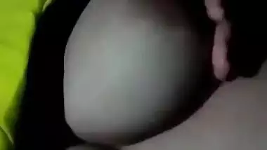 Beautiful Indian girl fingering her wet pussy