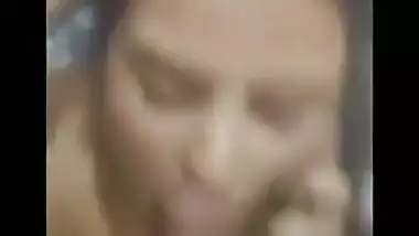 Paki Grl Talking with LOver While Boss Dick in her Mouth