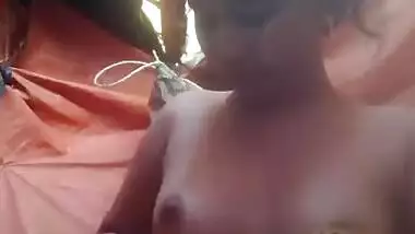 Unsatisfied village bhabhi fingering hard during bath ,enjoy her puch puch sound during masturbating